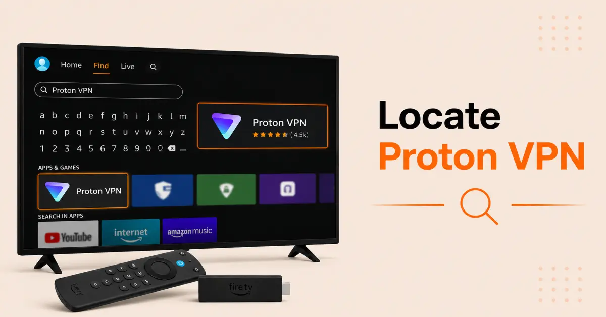 Search for the Proton VPN App