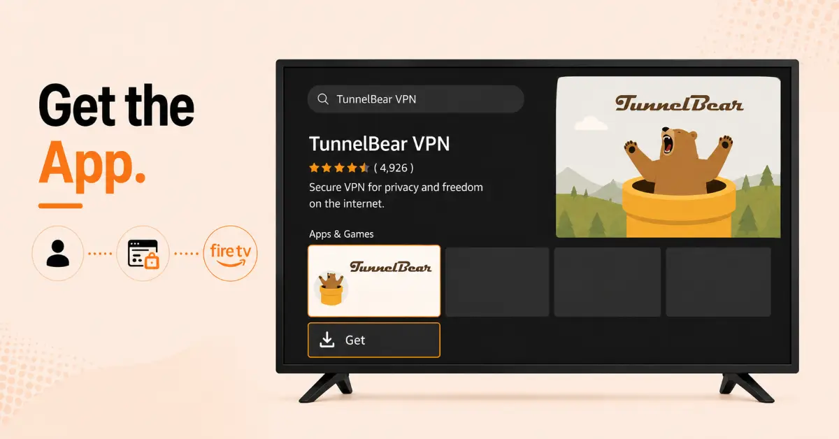 Install TunnelBear VPN App