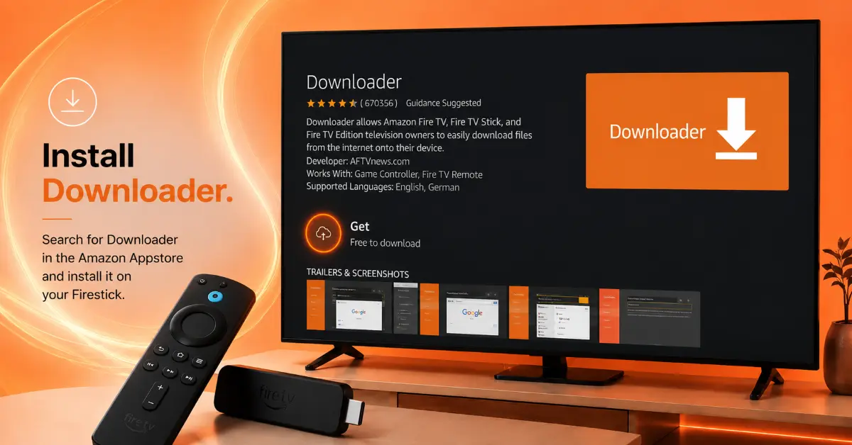 Install Downloader App