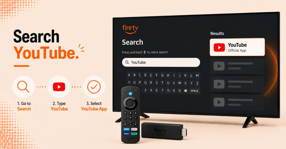 Open Search on Firestick