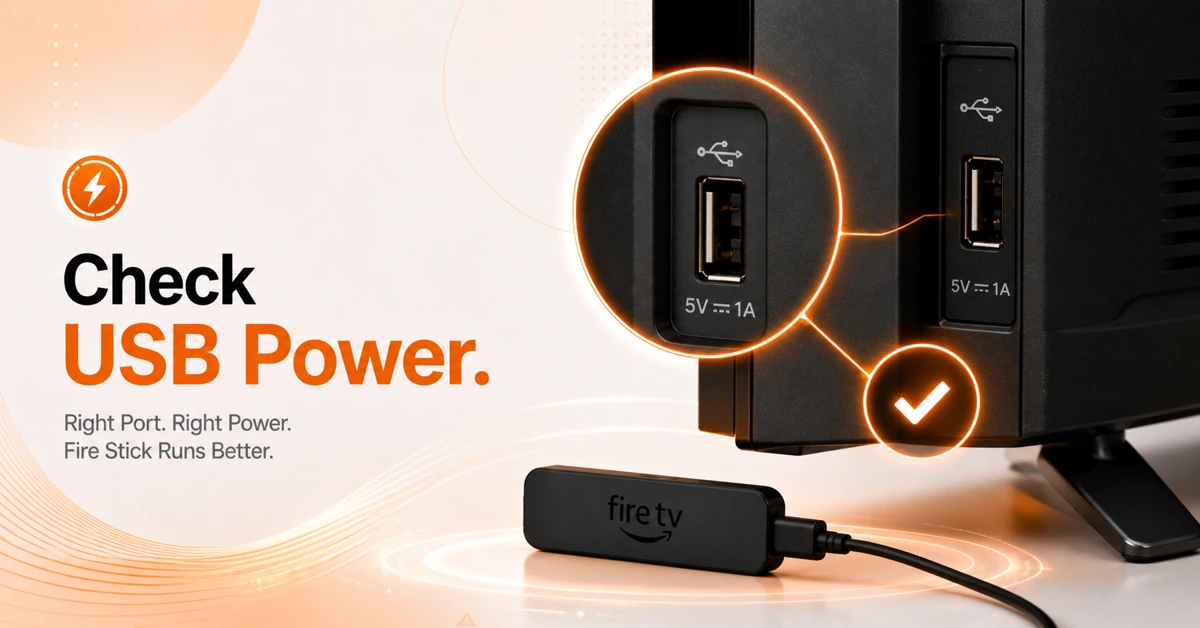 Can I Use Firestick Plugged Into USB on My TV? (Step 1)