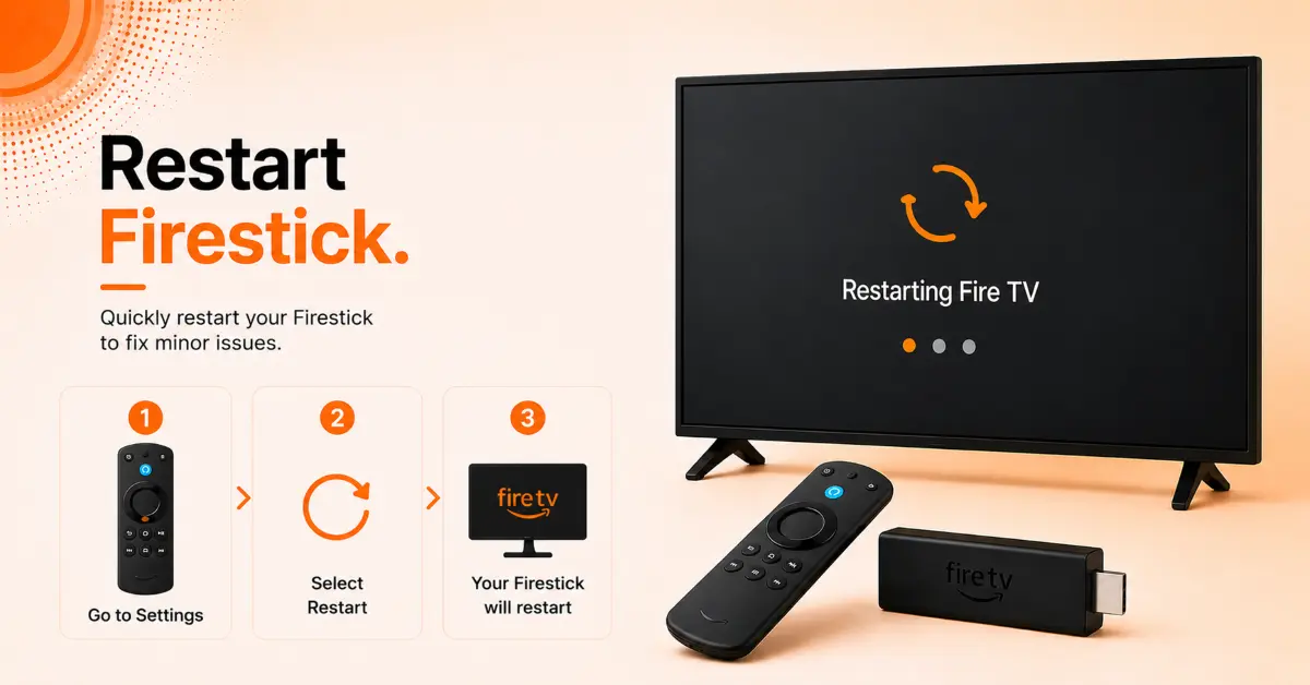 Restart Your Firestick