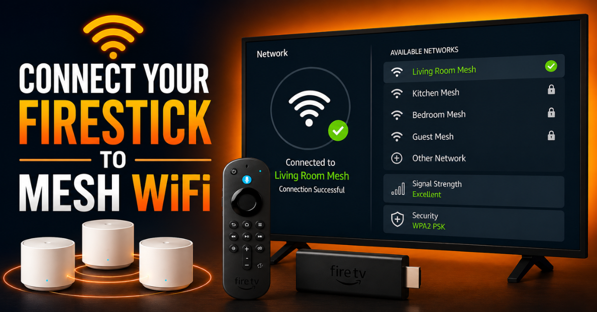 How to Use Firestick with a Mesh Network