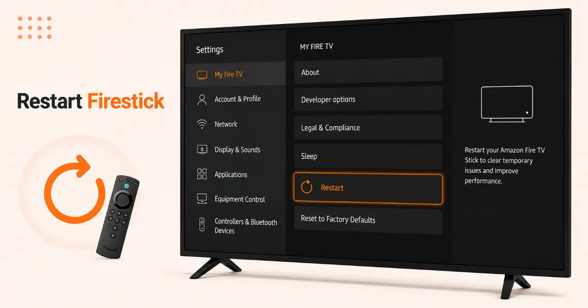 Restart Your Firestick