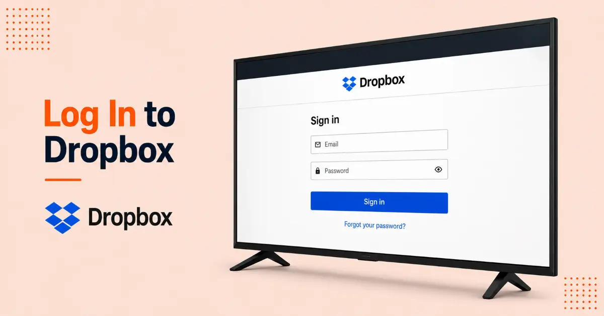 Sign In to Your Dropbox Account