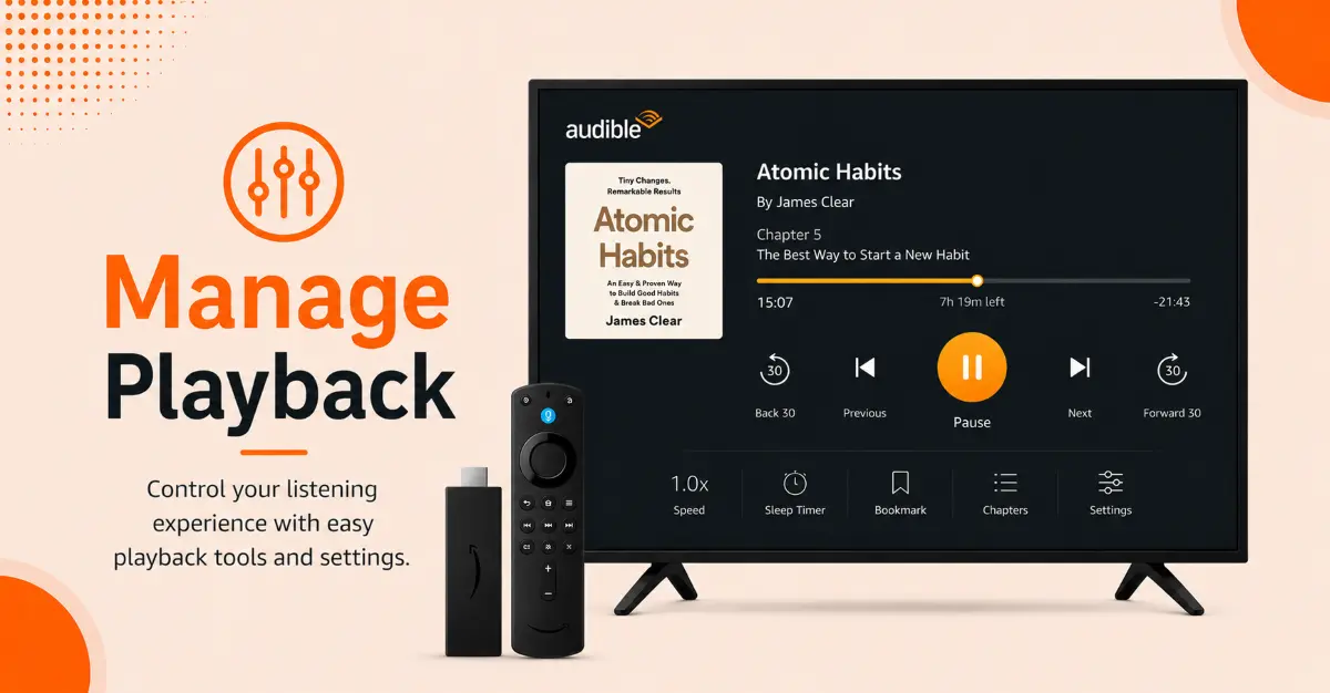 Control Playback and Manage Listening