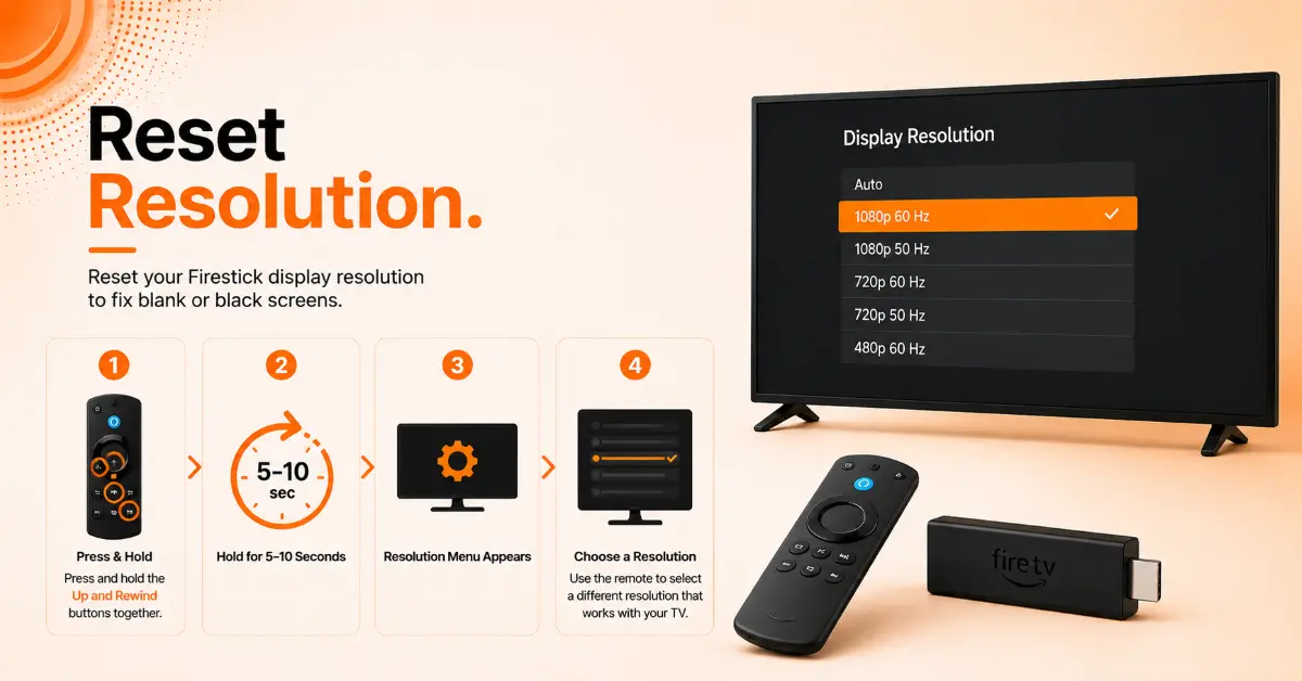 Reset the Display Resolution