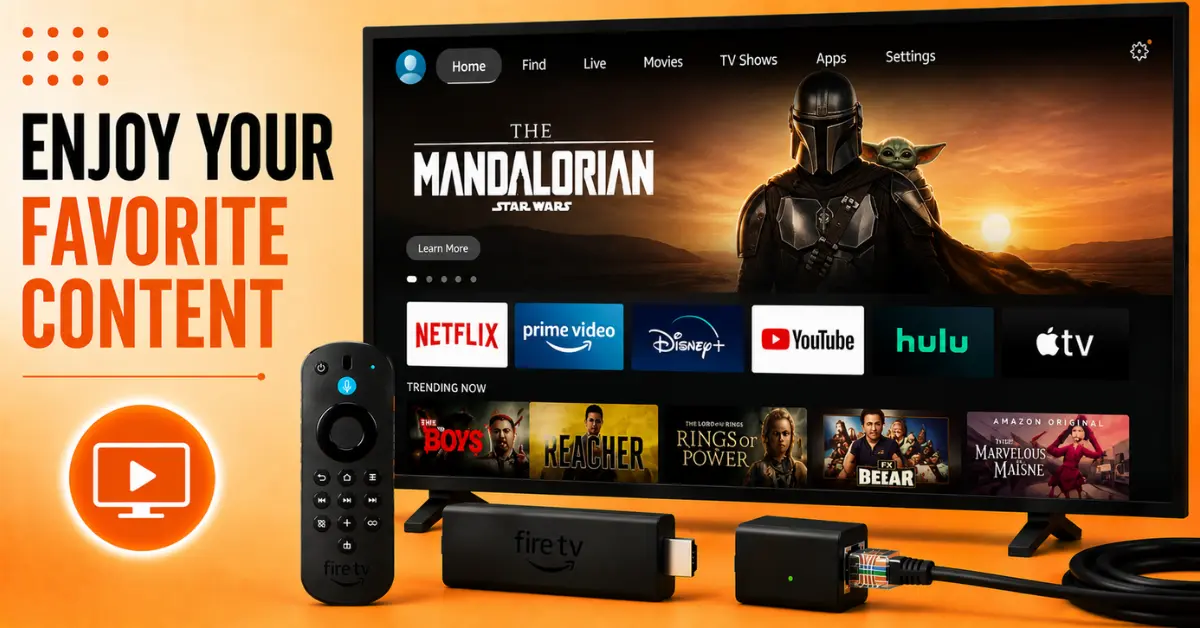 How to Set Up Firestick with Ethernet Adapter