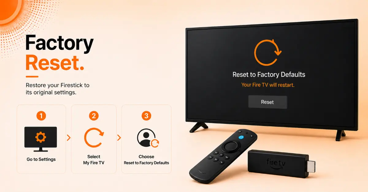 Perform a Factory Reset
