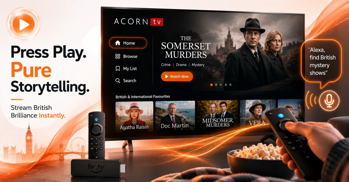 Watch Acorn TV on Firestick