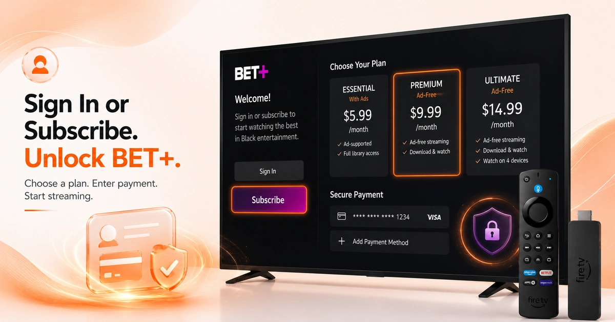 How to Install BET+ on Firestick (Step-by-Step)
