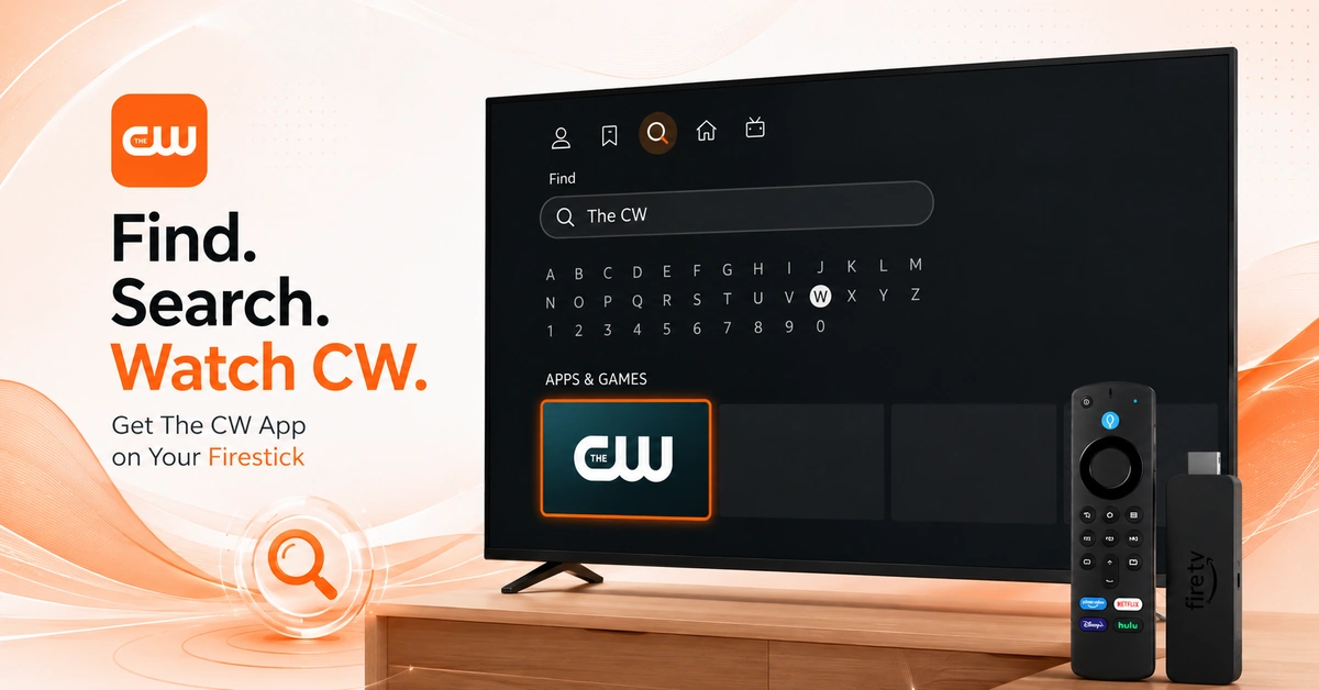 Find The CW App on Firestick