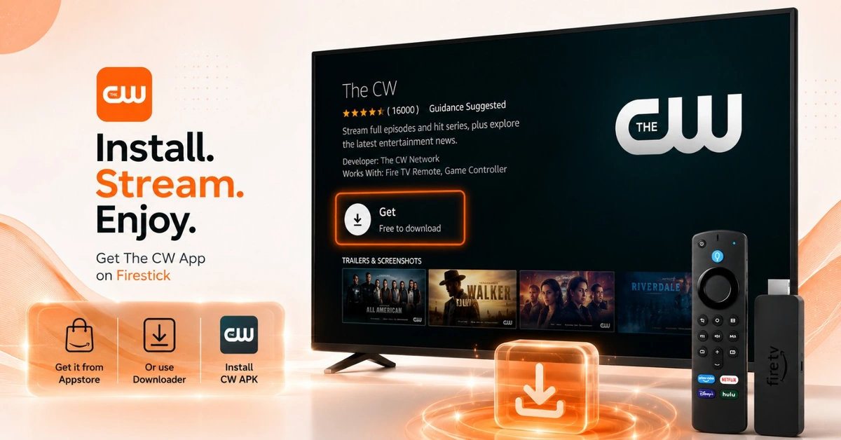 Install The CW App Easily