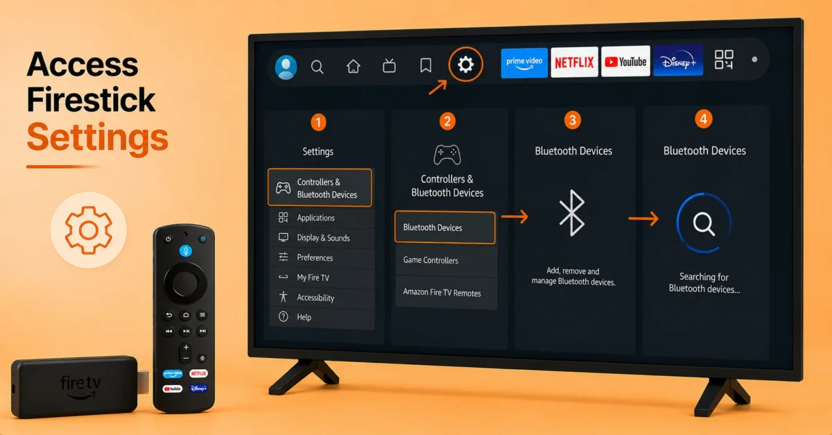 Open Firestick Settings