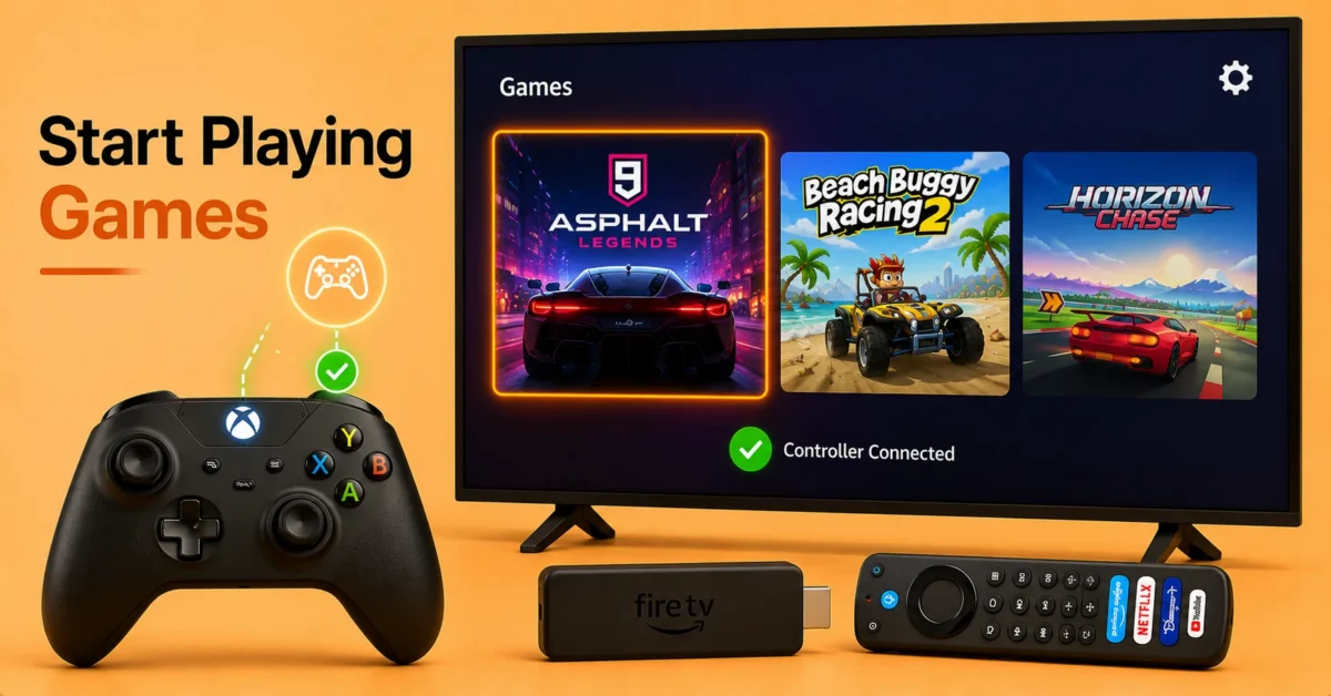 Start Gaming on Firestick