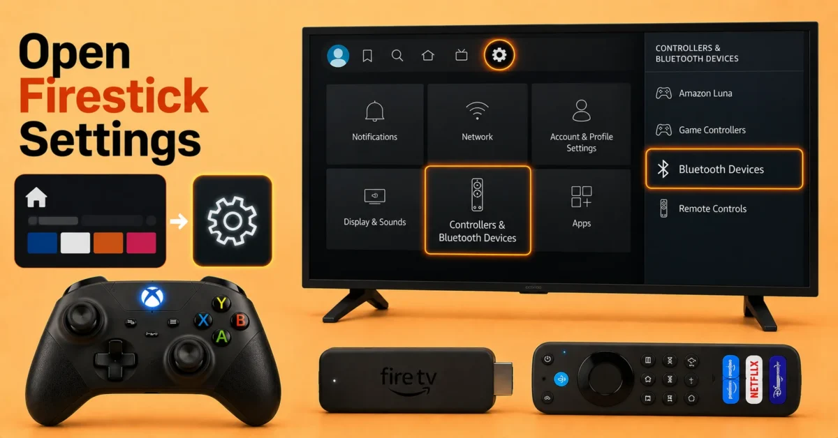 Access Firestick Settings