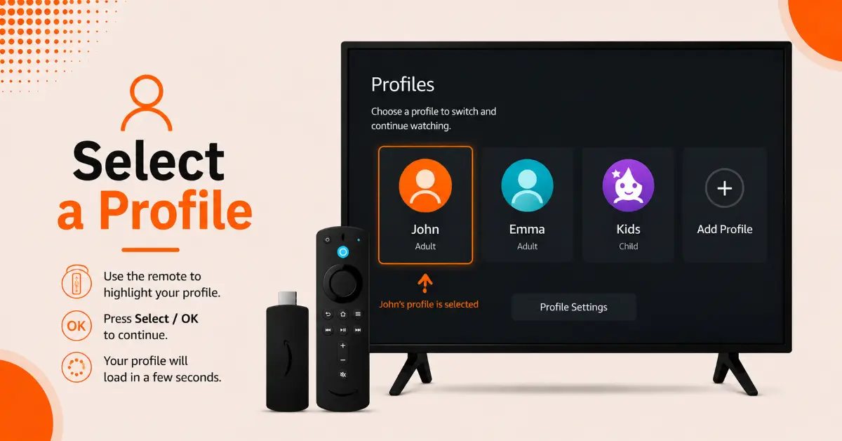 Select Your Desired Profile