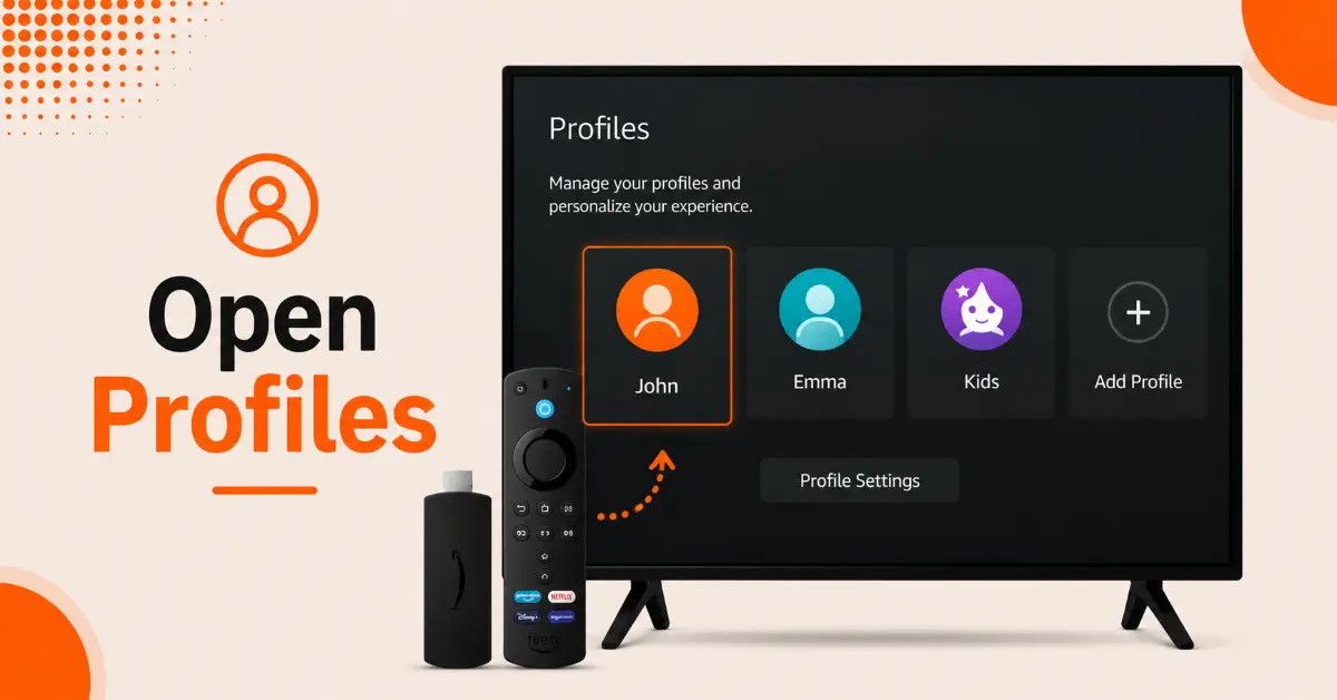 Open Profile Settings