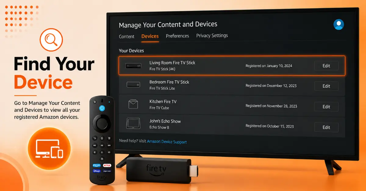 Access Your Amazon Devices