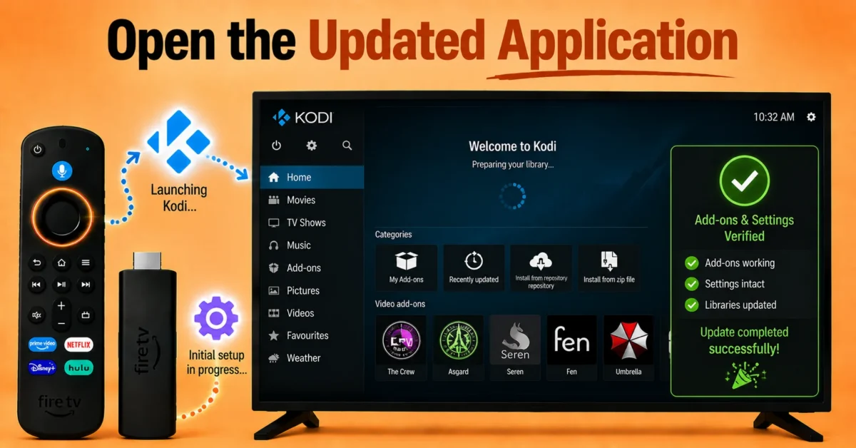 Launch the Updated App