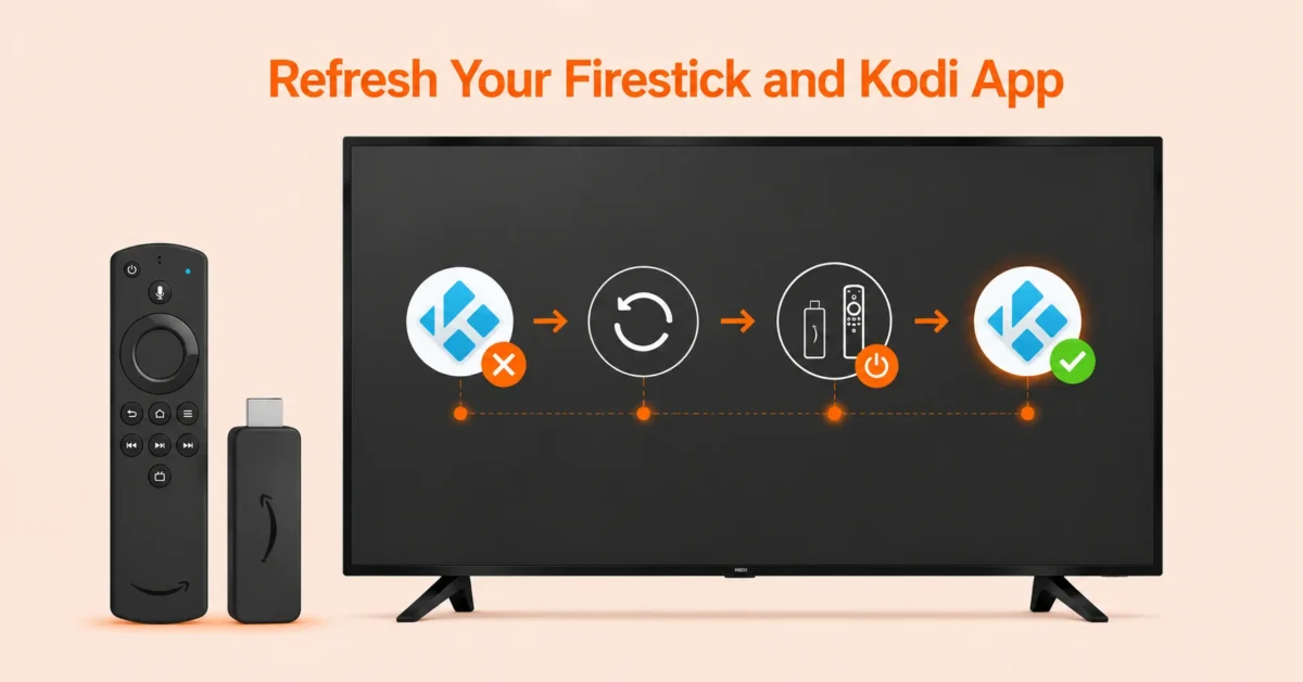 Restart Firestick and Kodi