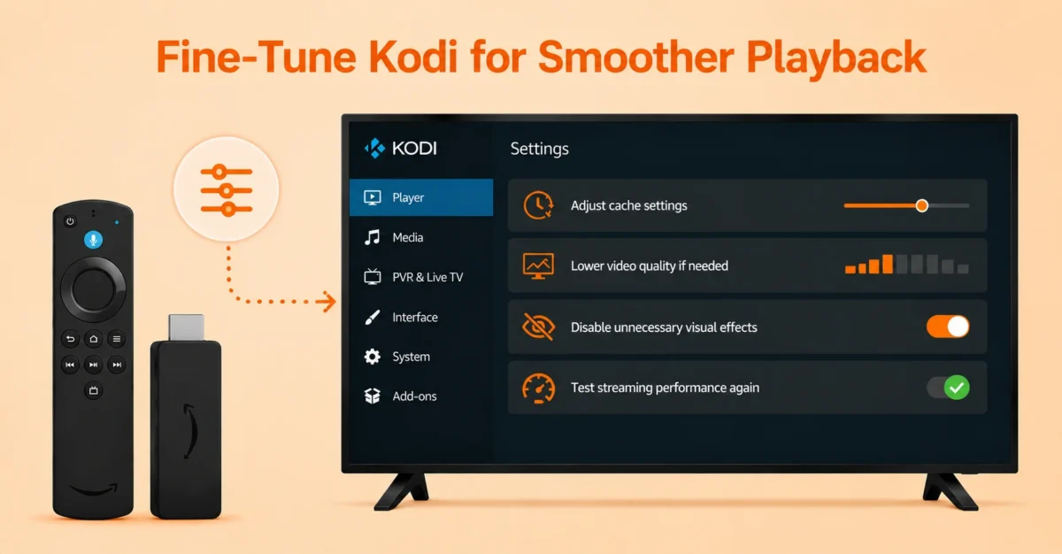 Optimize Kodi Playback Settings