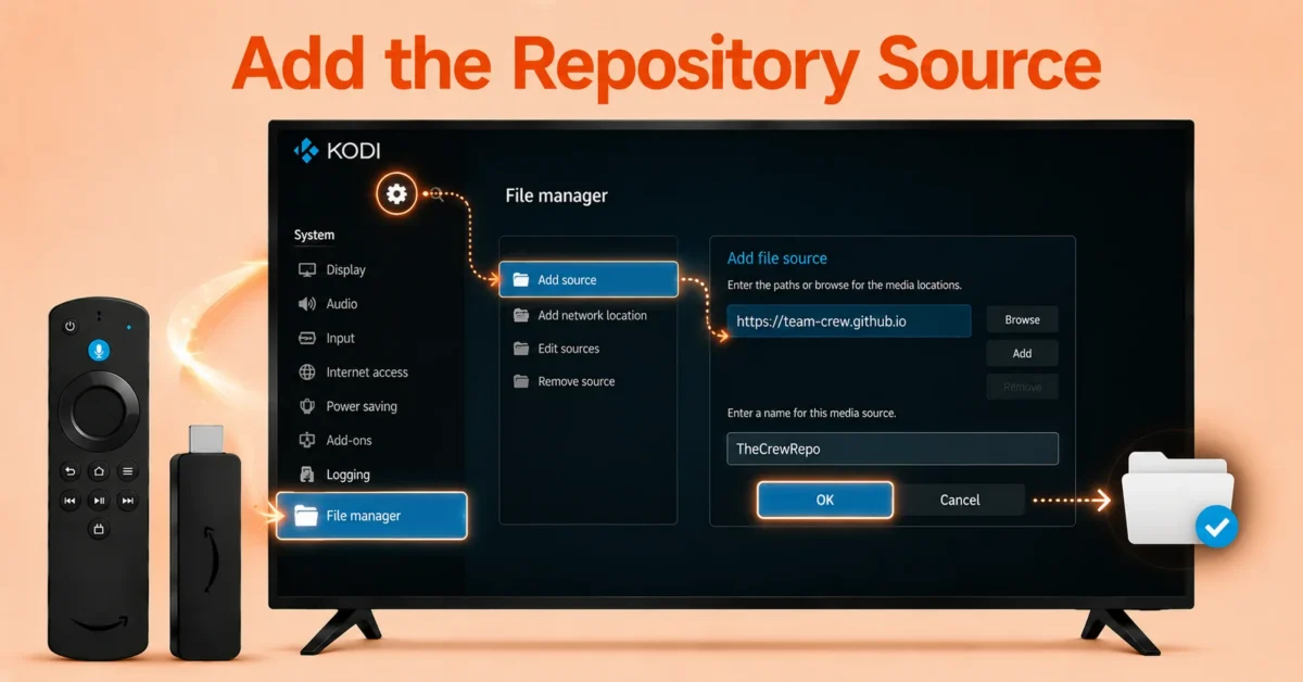 Configure the Repository Source