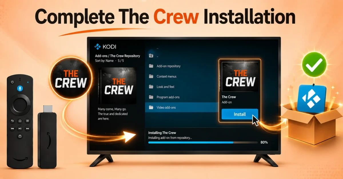 Install The Crew Addon