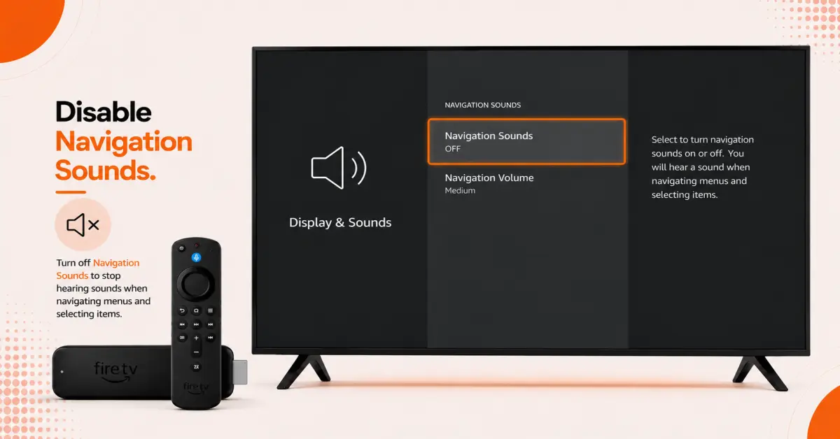 Turn Off Navigation Sounds