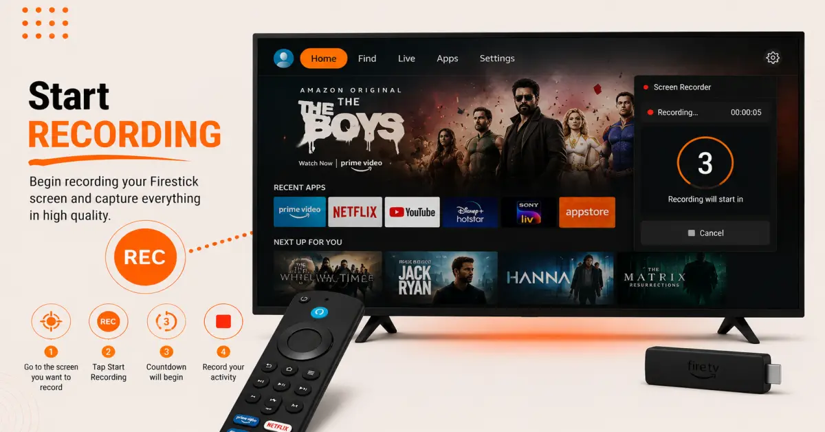 Record Your Firestick Screen