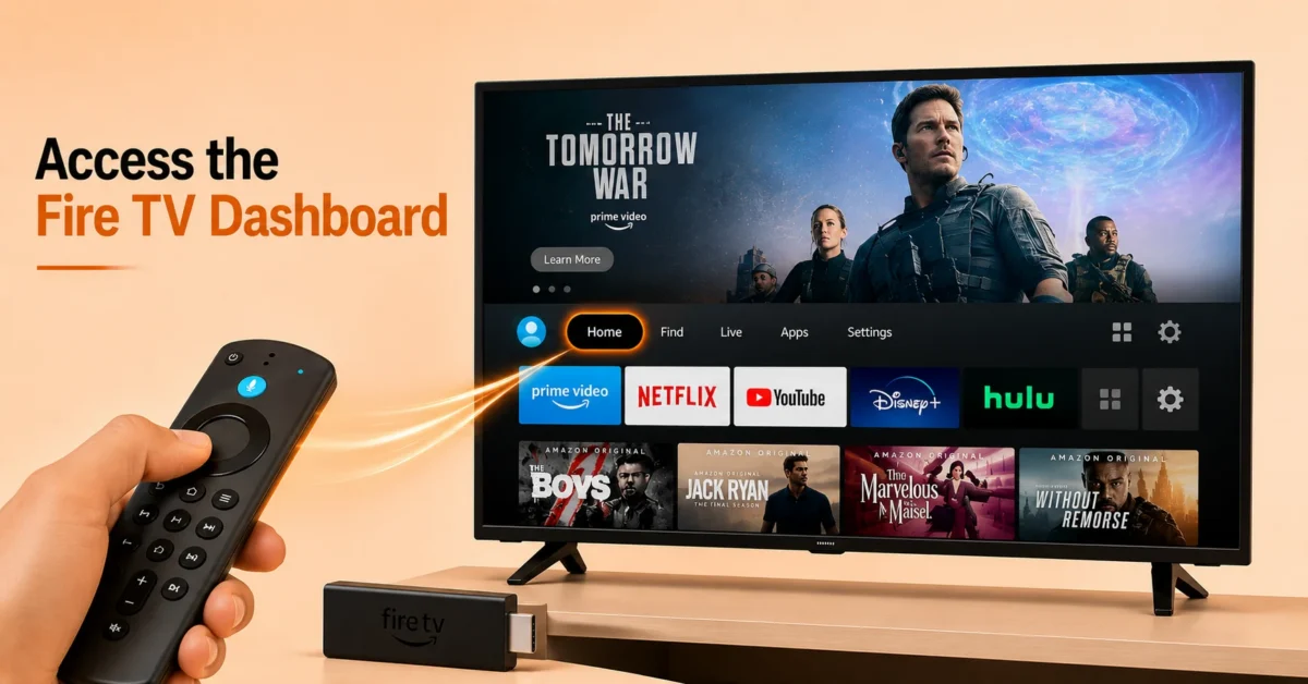 Open the Fire TV Home Screen