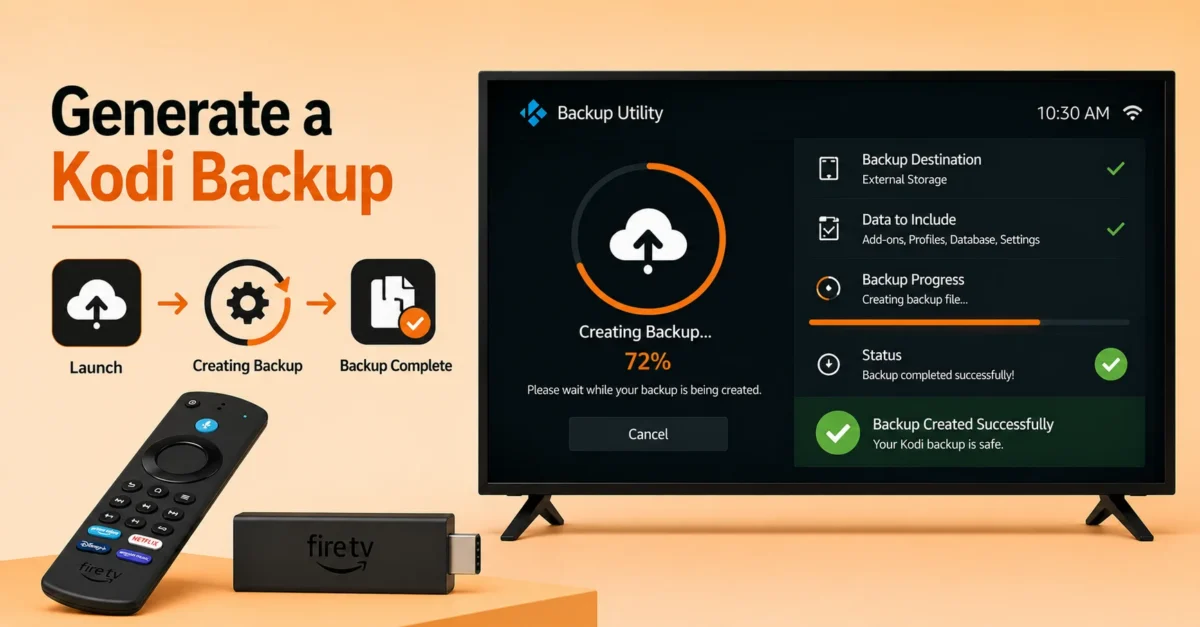 Start the Backup Process
