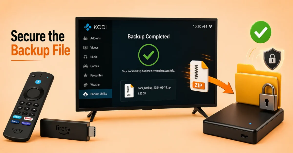 Store and Verify the Backup