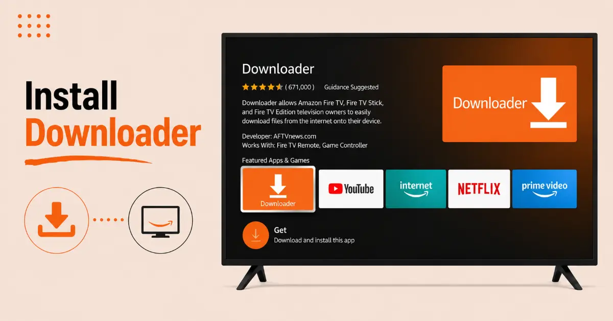 Install the Downloader App