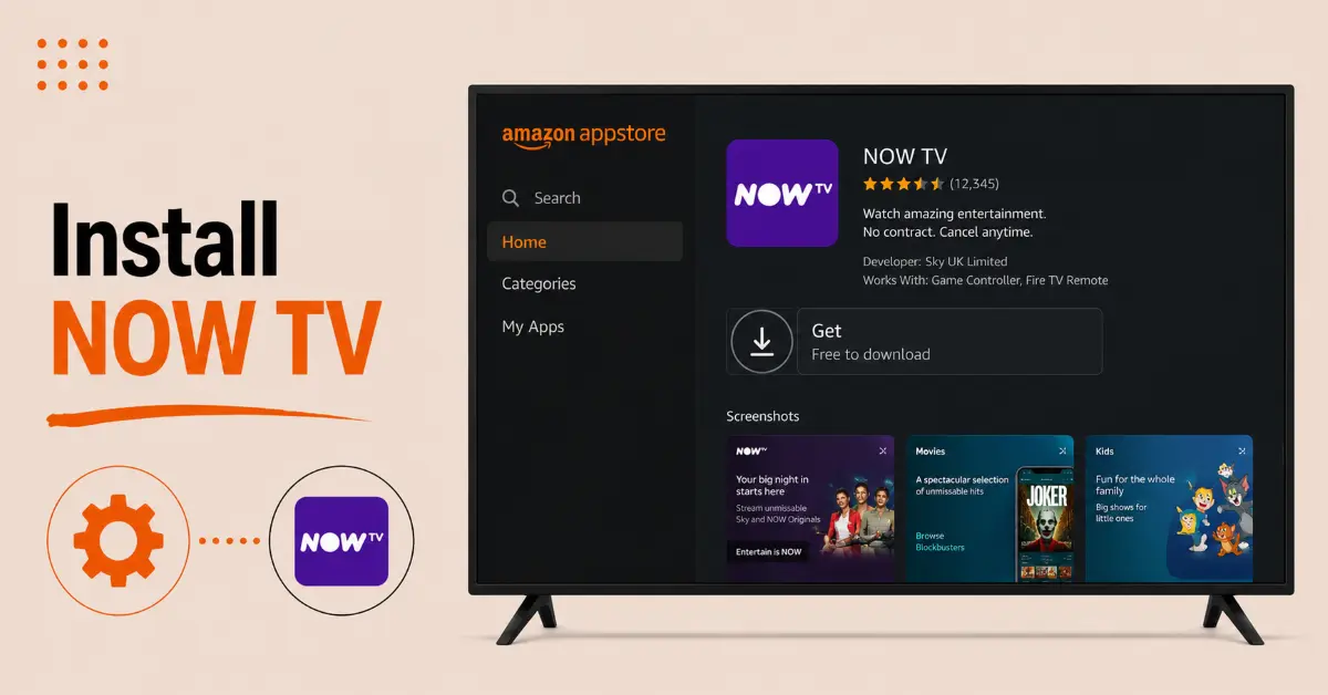Download the NOW TV App