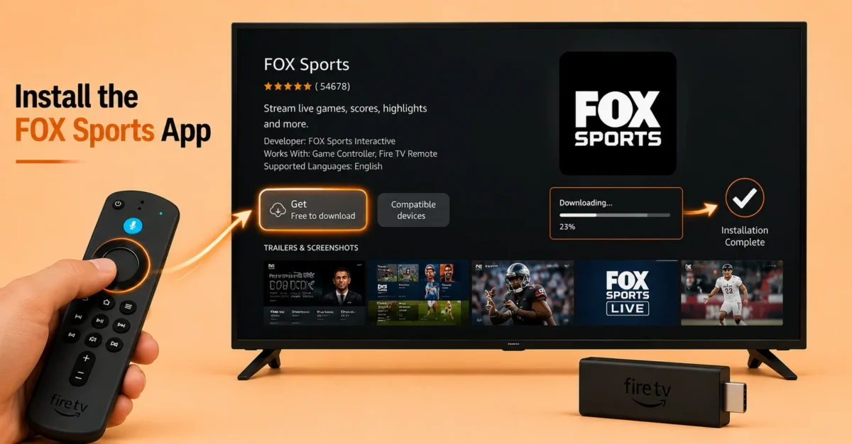 Download the FOX Sports Application