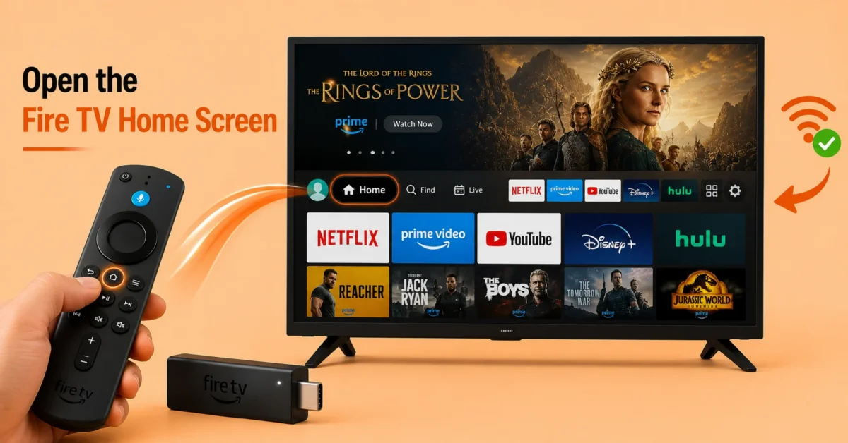 Access the Fire TV Dashboard