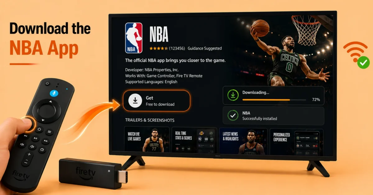 Install the NBA App