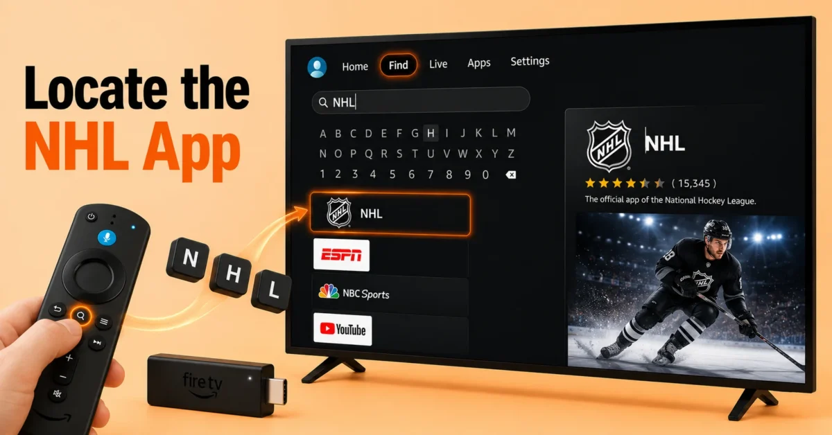 Search for the NHL App
