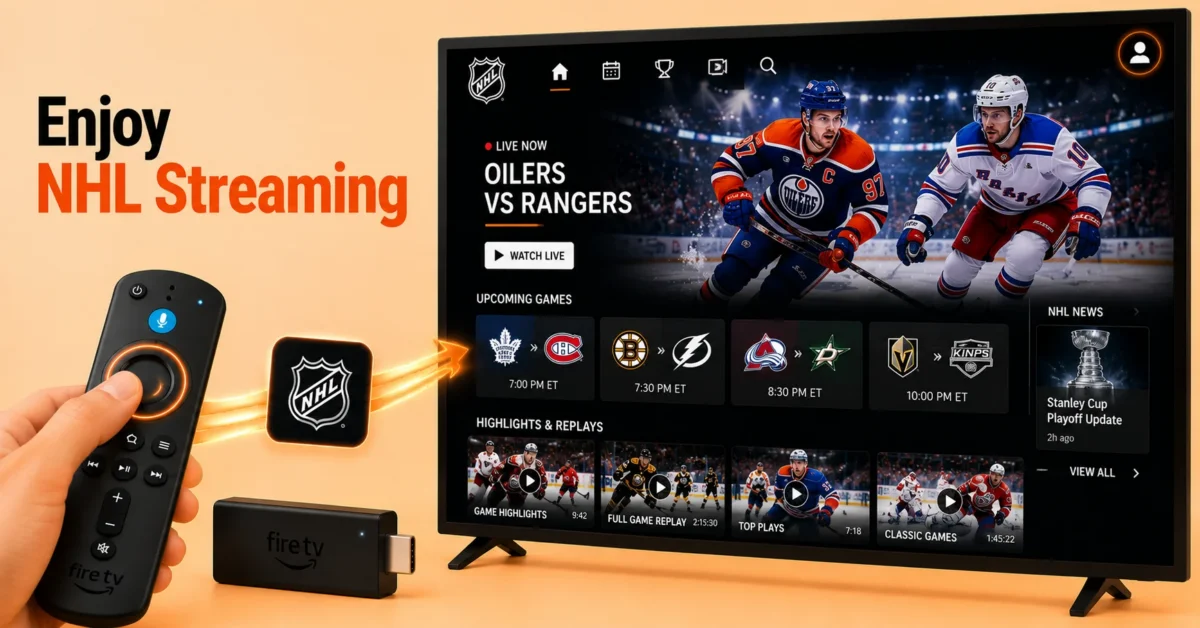 Start Watching NHL Content