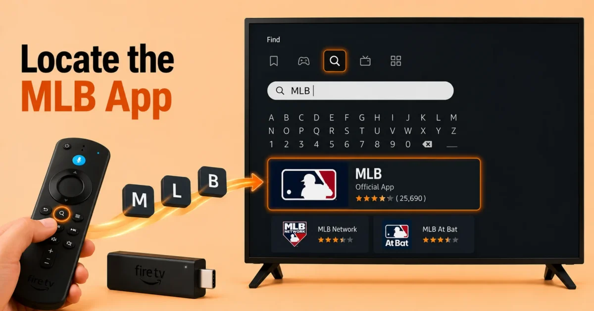 Search for the MLB App