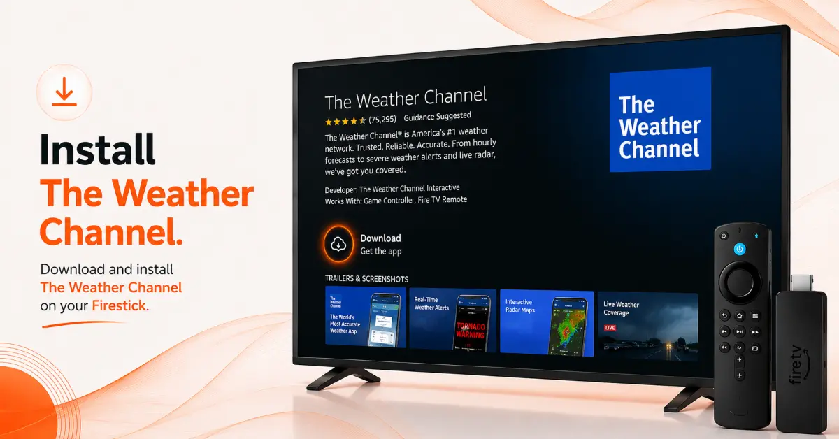 Download and Install The Weather Channel
