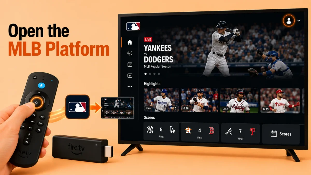 Launch the MLB App