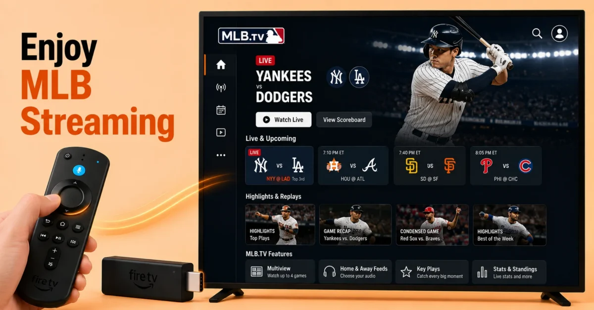 Start Watching MLB Content