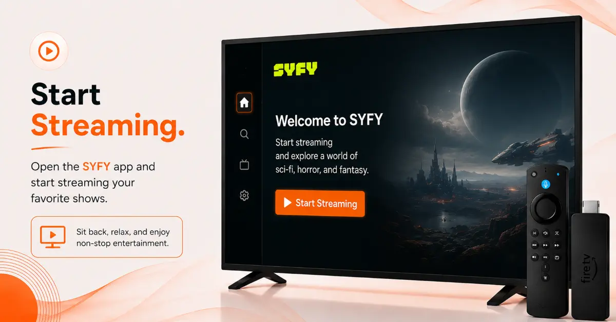 Launch and Activate SYFY