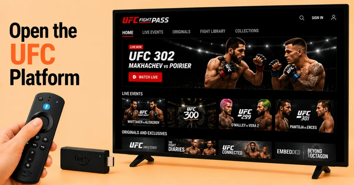 Launch the UFC Platform