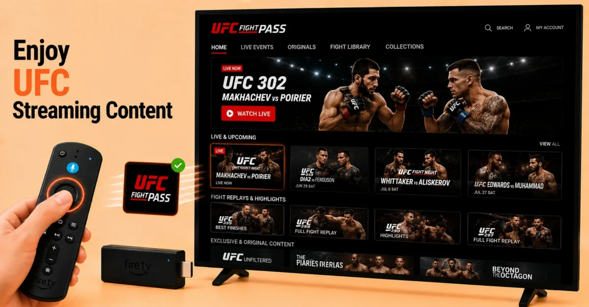 Start Watching UFC Content