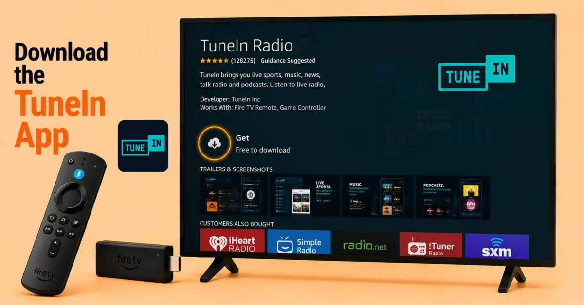 Install the TuneIn App