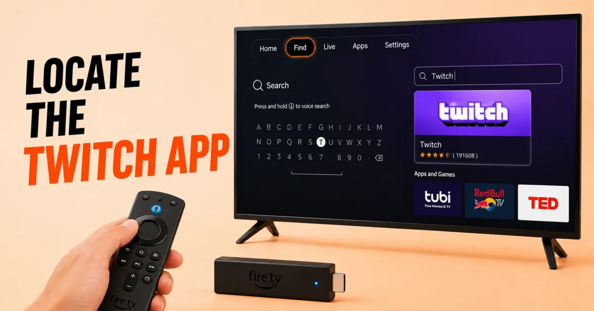 Search for Twitch