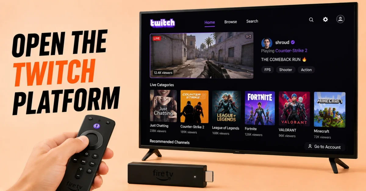 Launch the Twitch Platform